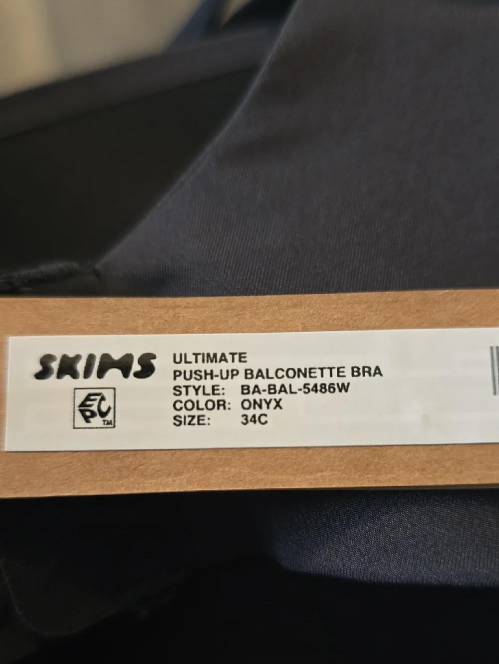 SKIMS Kim Kardashian Women's 34C Ultimate Push Up Balconette Bra New w/ Tags! - Picture 3 of 4